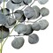 4 Frosted Green 25 in Silk Eucalyptus LEAVES Artificial Greenery Stems Events